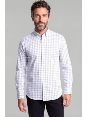 Bisse Uzun Kol Paşa Yaka Cepsiz Gri GMEKS252047_E55