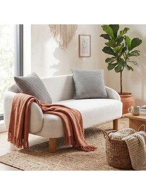 Zem Ramos Bohem Ikili Kanepe, Açık Krem