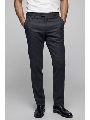 Bisse Füme Flanel Klasik Pantolon PPNK25K25201_D57