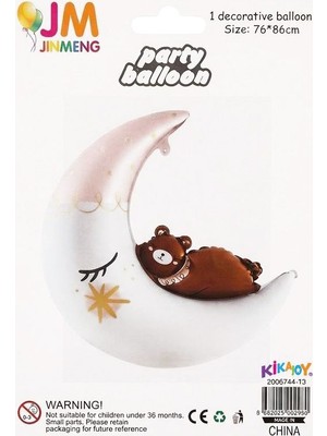 Vipfoni Ay Ayısı Folyo Balon