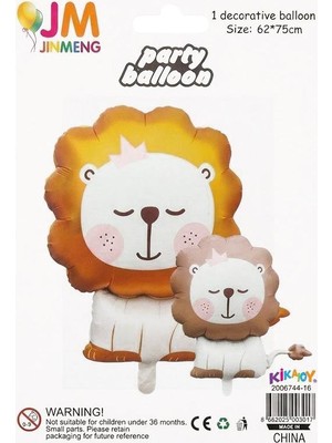 Vipfoni Retro Aslan Folyo Balon