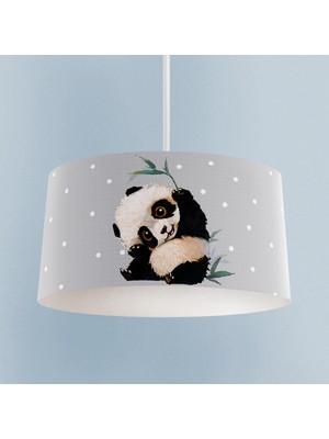 PremiumPort Sevimli Panda Desenli Bebek ve Çocuk Odası Avizesi