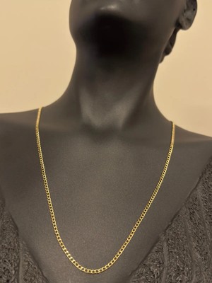 Altın Ince Gurmet Unisex Kolye