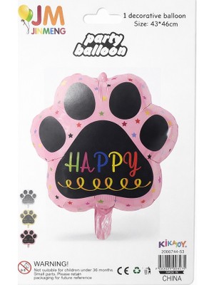 Vipfoni Happy Birthday Patisi Folyo Balon