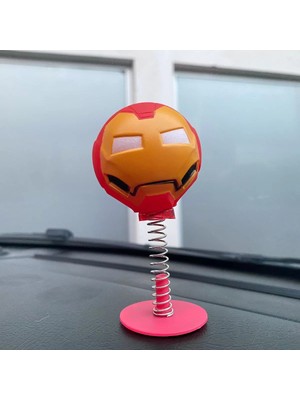 Midas Toptan Home Iron Man Sallanan Kafa Zıp Zıp Marvel Lisanslı