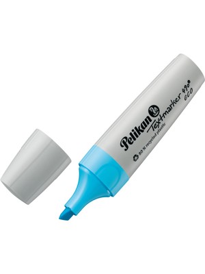 Keskin Color Pelikan 490 Eco Fosforlu Kalem Neon Mavi
