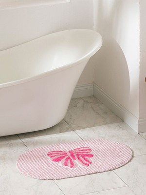 Lcw Karışık Fiyonk Baskılı Pelüş Banyo Paspası 50X80 cm