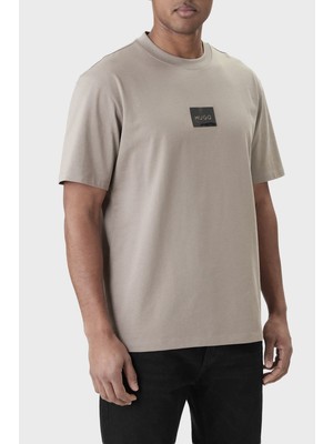 Hugo Pamuklu Relaxed Fit Logolu Bisiklet Yaka T Shirt Erkek T Shirt 50557445 237