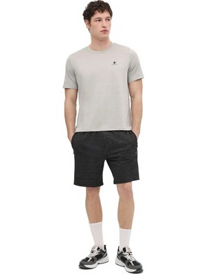 Lumberjack CT1328 Mln 0 Yaka Erkek Tshirt - A Gri