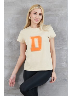Bigümex D Baskılı T-Shirt