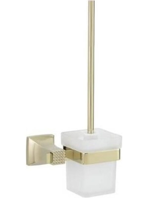 Fontana - Tuvalet Fırçalığı Altın, Klozet Wc Fırçası Outlet - FD-91206-