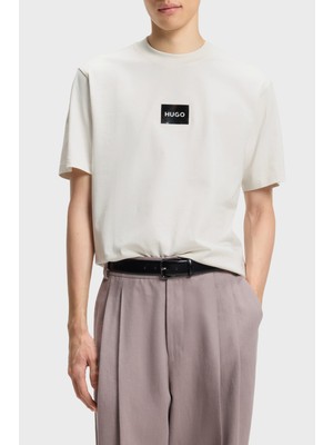 Hugo Pamuklu Relaxed Fit Logolu Bisiklet Yaka T Shirt Erkek T Shirt 50557445 102