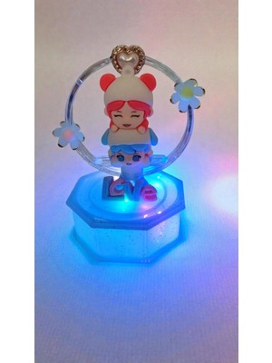 Famemus Accessory Sevgililer Gününe Özel Sevgili Love Fanus Işıklı Hediyelik Doum Günü BOYUT:12CM*8CM