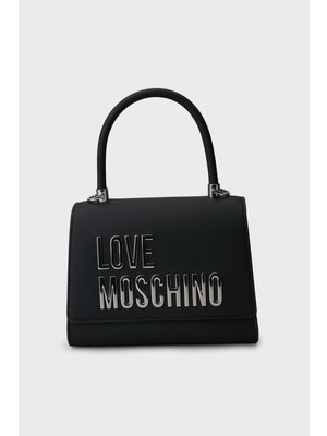 Love Moschino Logolu Çıkarılabilir Zincir Askılı Çanta Bayan Çanta JC4024PP1OKD000B