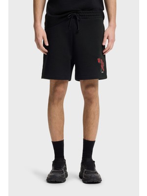 Hugo Pamuklu Regular Fit Baskılı Normal Bel Short Erkek Short 50556390 001
