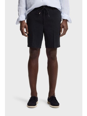 Boss Modern Kesimli Keten Karışımlı Şort Erkek Şort 50557537 405