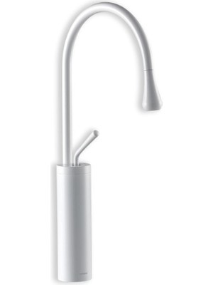 Fontana - Yüksek Tip Lavabo Bataryası Beyaz Outlet - F-814-