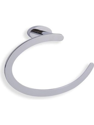 Fontana - Yuvarlak Açık Havluluk Krom Outlet - FC-40105-