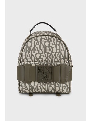 Armani Exchange 4g Logolu Ayarlanabilir Askılı Sırt Çantası Bayan Sırt Çantası 949153 3F742 MZ317