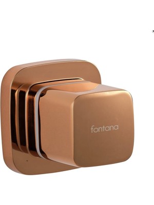 Fontana - Lux Kare Ankastre Stop Valf Rose Outlet - FSV-203-