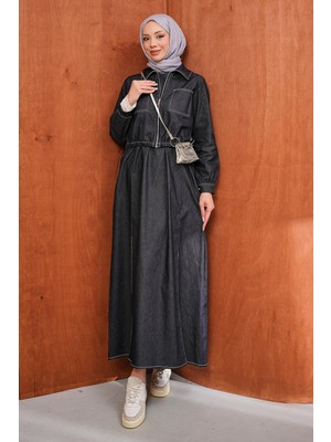 İmaj Butik Lacivert Fermuarlı Ceket Kot Jile Takım