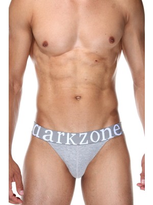 Darkzone Erkek Gri Yanları Açık Geniş Lastikli Slip Külot