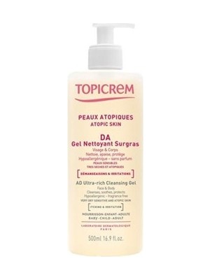 Topicrem DA Ultra Rich Cleansing Gel 500 ml