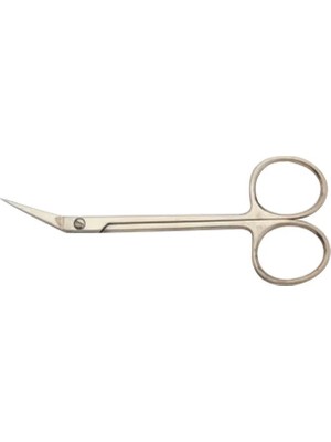 TeknoKapsül M-224 Film Montaj / Negatif Film Makası No: 4,5 Inç / 11,43 cm - Nikel Kaplama