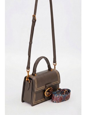 Lale Butik Levidor Premium Çanta 930430 Koyu Vizon