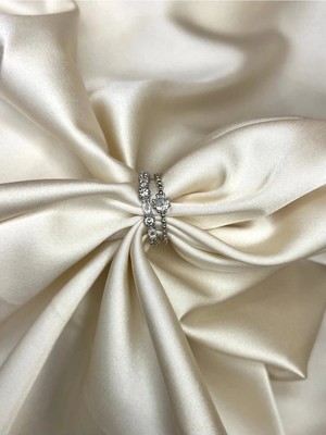 Roha Çelik Silver Lunaris Yüzük