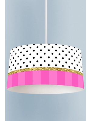 PremiumPort Renkli Punto Desenli Çocuk ve Bebek Odası Tablosu, Şık ve Eğlenceli Dekorasyon