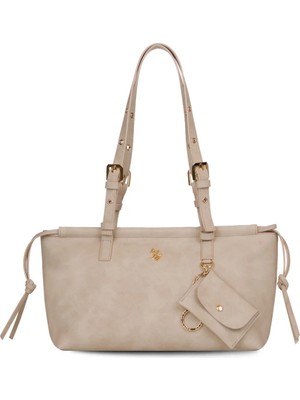 U.s. Polo Assn. Kadın Omuz Çantası Bej US26222 – Günlük Şık Tasarım, Hafif ve Kullanışlı