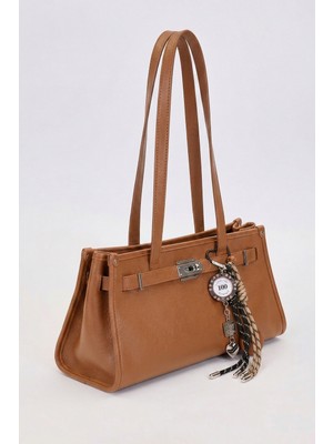 Lale Butik Levidor Askılı Premium Çanta 930466 Kahverengi