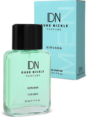 Duke Nickle Nirvana Odunsu Fresh Aura Bergamot Ve Çam Notaları Erkek Parfüm Edp 50 ml