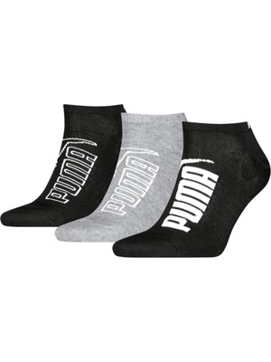 Puma Elements Btw 3'lü Unisex Siyah Günlük Stil Çorap 93899408