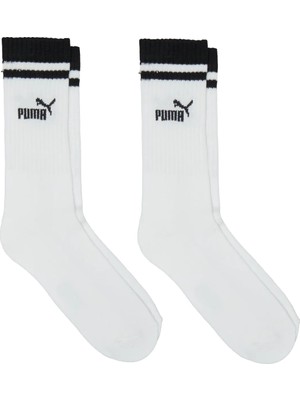 Puma Elements Btw Crew 2'li Unisex Beyaz Günlük Stil Çorap 93899201
