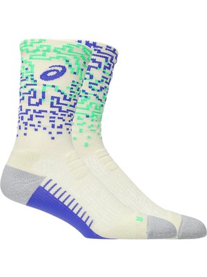 Asics Performance Run Crew Unisex Çok Renkli Koşu Çorap 3013B285-750
