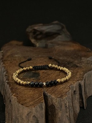 Rupen Kraft 14 Ayar Dorika Toplu Altın Bileklik Kristal Taşlı Altın Bileklik