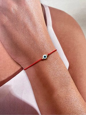 Rupen Kraft 14 Ayar Nazar Boncuğu Altın Bileklik