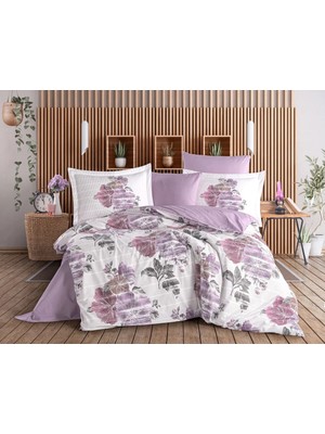 Chic Haven Çift Kişilik Poplin Nev Sara Mor