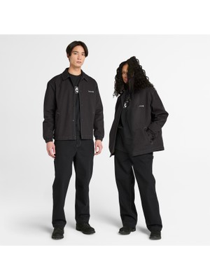 Timberland Washed Duck Canvas Carpenter Erkek Siyah Pantolon.-