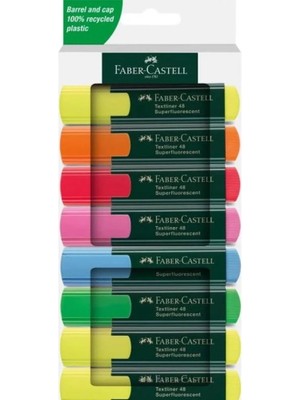 Faber-Castell Fosforlu Kalem 8 Li 48