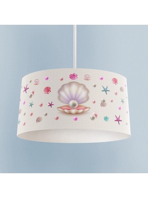 PremiumPort Deniz Yıldızlı Seksek Desenli Bebek ve Çocuk Odası Avizesi