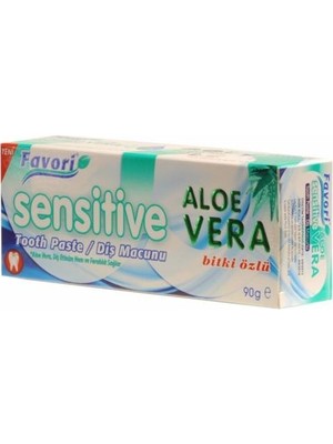 Favori Sensitive Diş Macunu Aloe Vera 90 gr