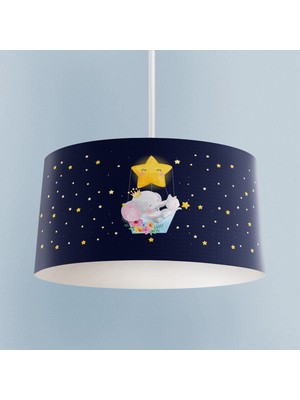 PremiumPort Sevimli Hayvanlar Desenli Bebek ve Çocuk Odası Avizesi