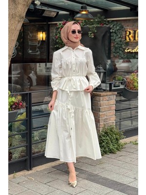 Clande Etekli Takım 2601-3032T Ekru