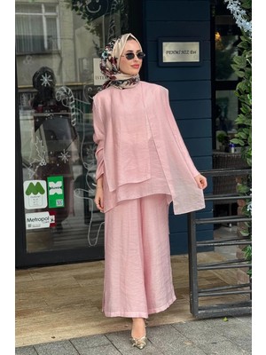 Ceremony Pantolonlu Takım 26Y965 Pembe