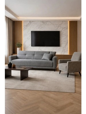 ModaLife Soho 3+1 Salon&oturma Odası Koltuk Takımı, Oturma Grubu (1 Koltuk 1 Berjer) (Sandıklı-Yataklı)