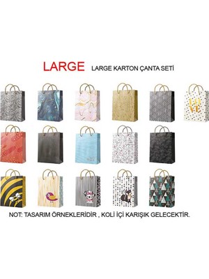 Gıpta Çanta Seti Karton Large
