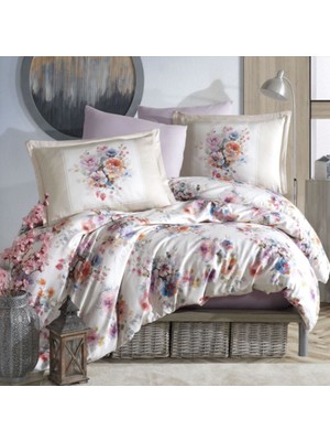 Chic Haven Dijital Saten Çift Kişilik Nev Takımı Farya V1